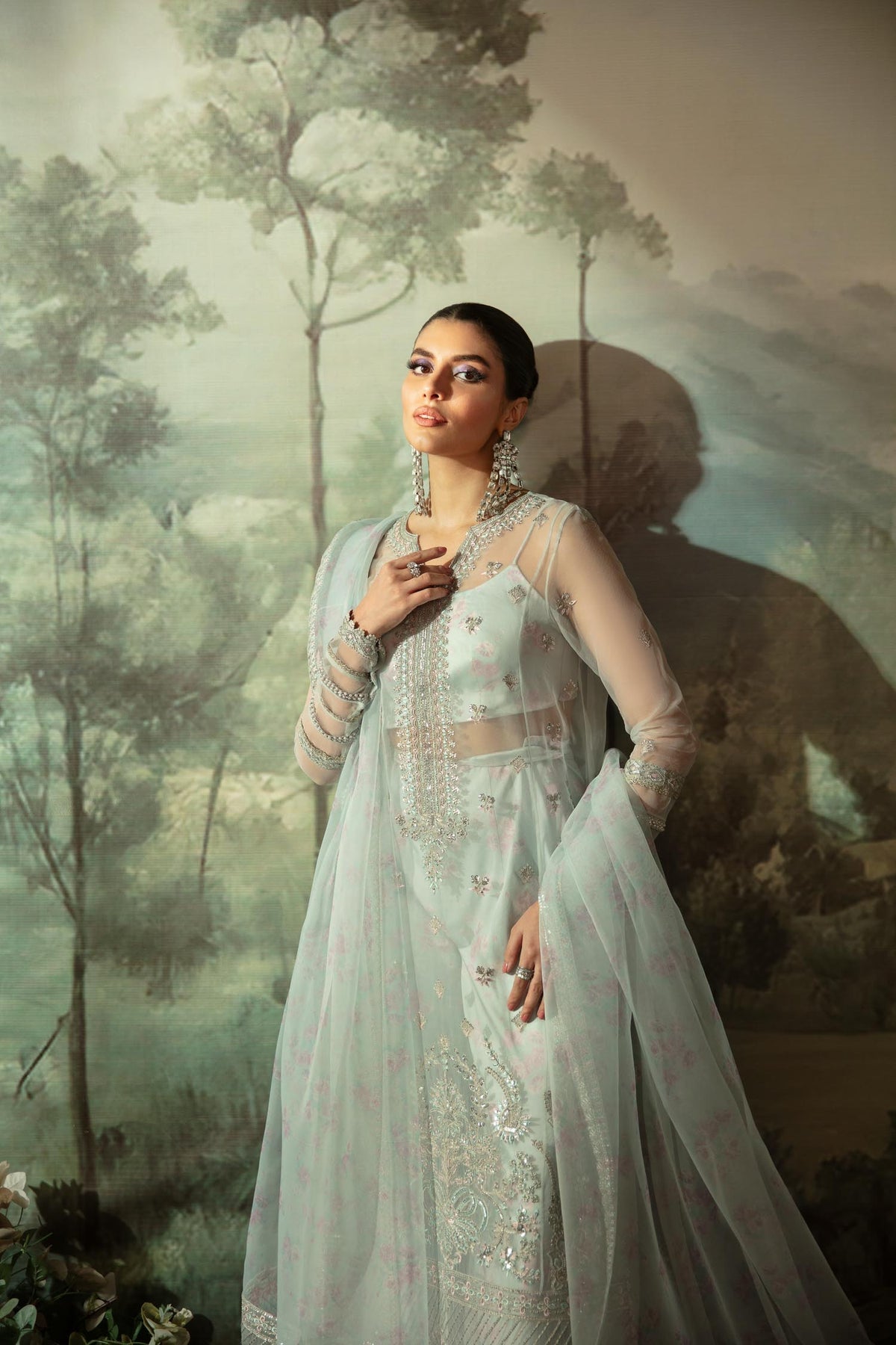 Akbar Aslam | Velora Formal Pret | Ecru