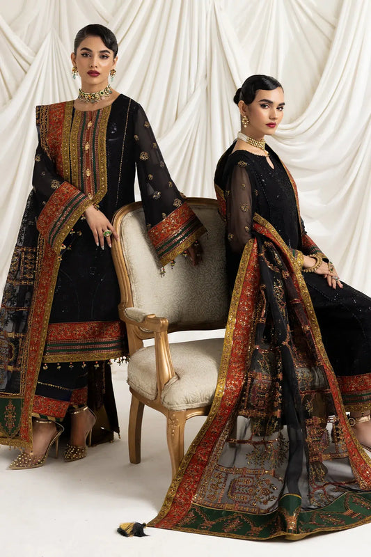 Alizeh | Formals Collection | Mehlika B (Black) - House Of Anaya