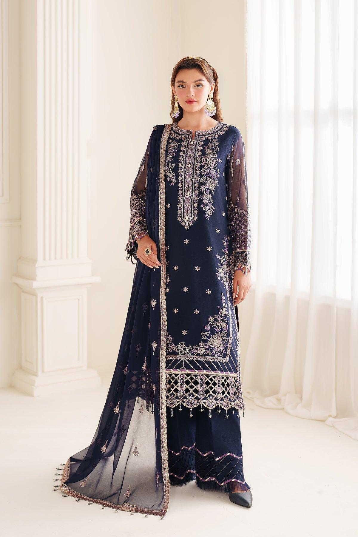 Alizeh | Dua Formals 24 | AF-DUA-3027-Falak - House Of Anaya