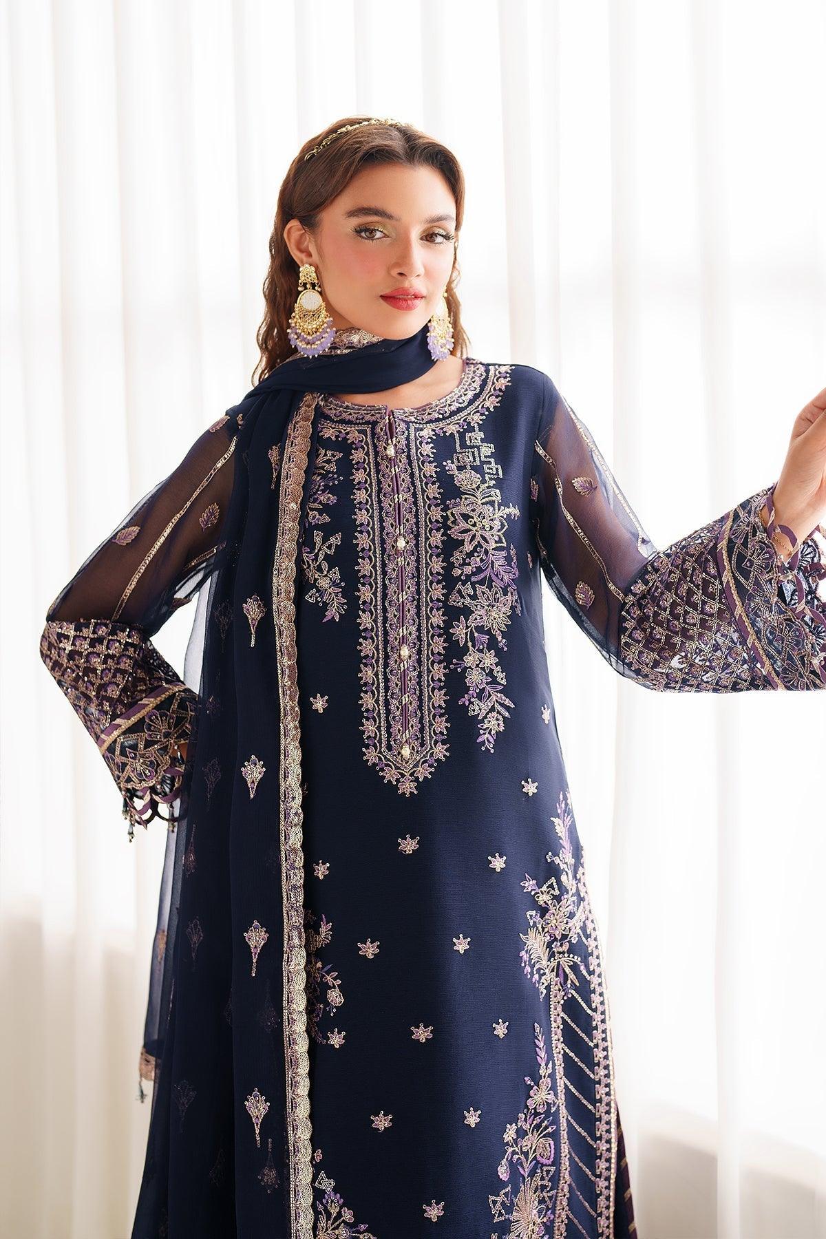 Alizeh | Dua Formals 24 | AF-DUA-3027-Falak - House Of Anaya