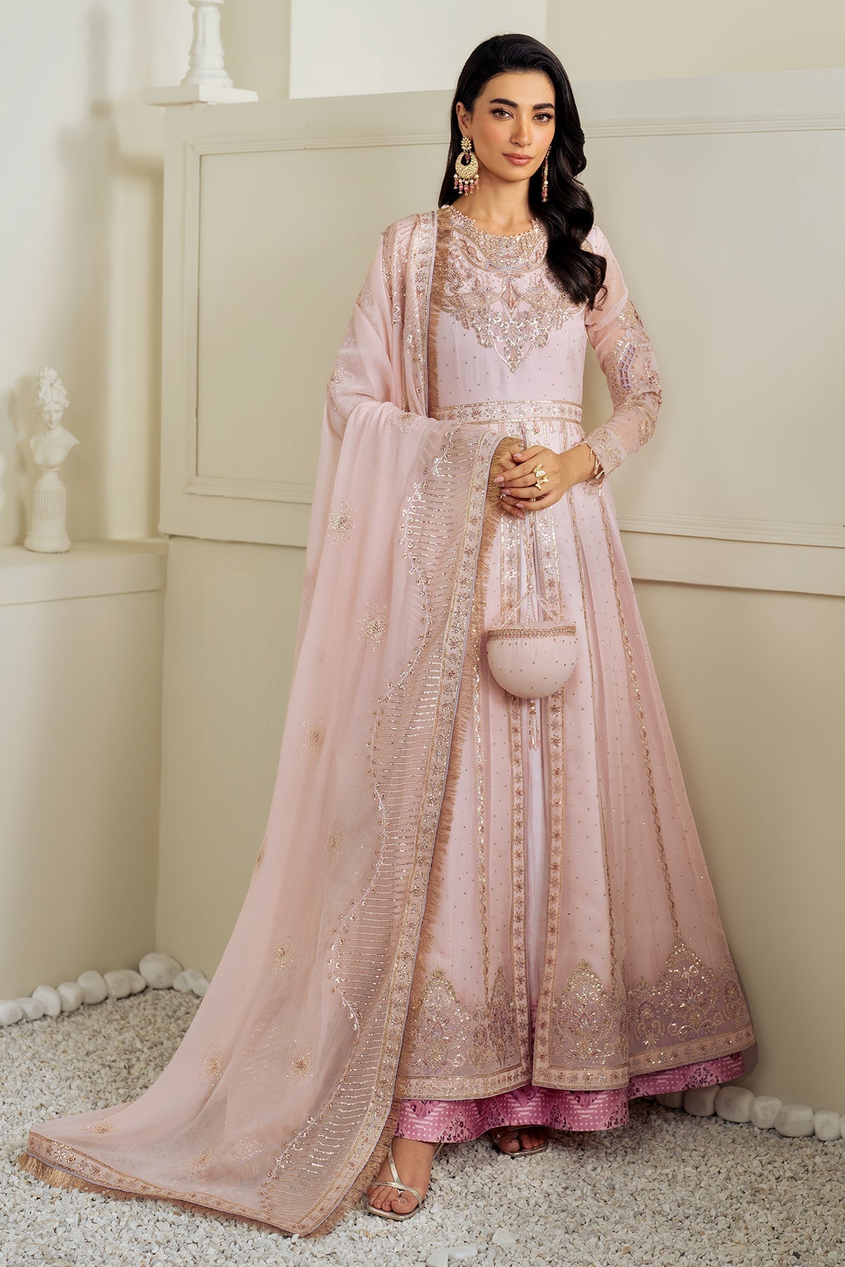 Alizeh | Selene Luxury Chiffon Collection 25 | AF-PS-8006-Izna - House Of Anaya