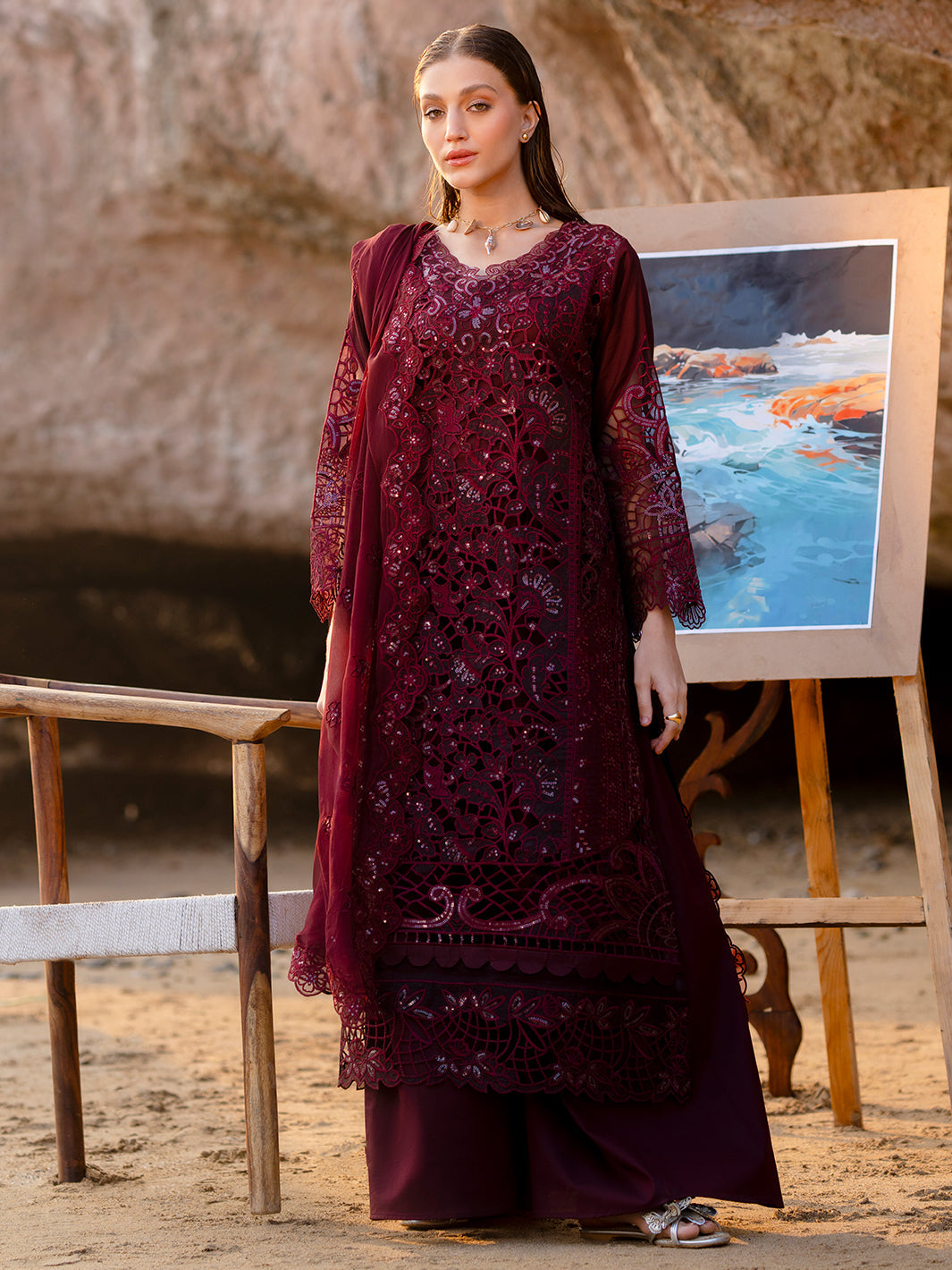 Mahnur | Sirena Luxury Lawn 25 | Amayra - House Of Anaya