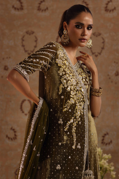 Annus Abrar | Mirha Winter Velour | Emur