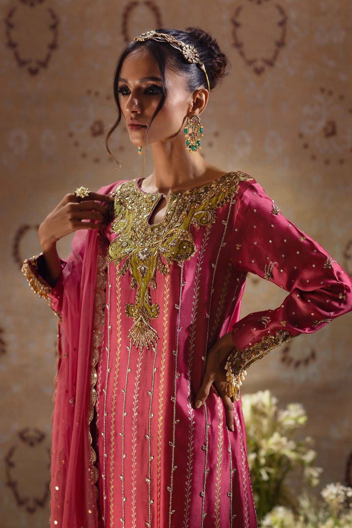 Annus Abrar | Mirha Winter Velour | Elen