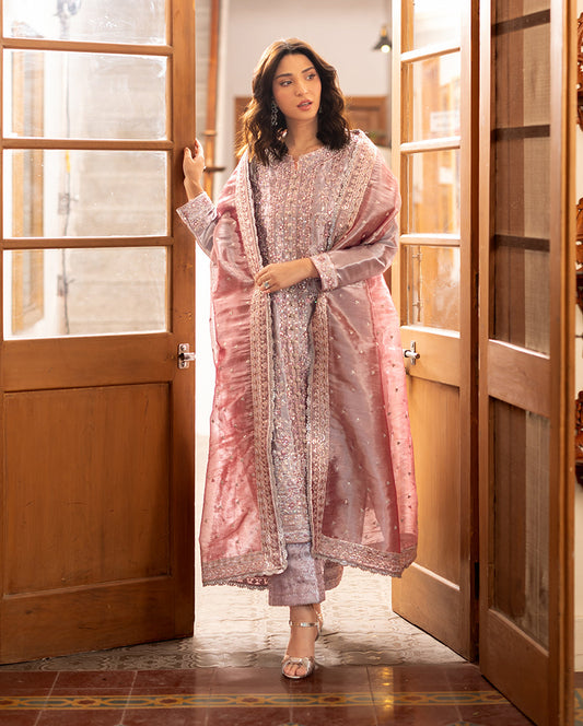 Mushq | Sunehri Lama Silk | Anoushay