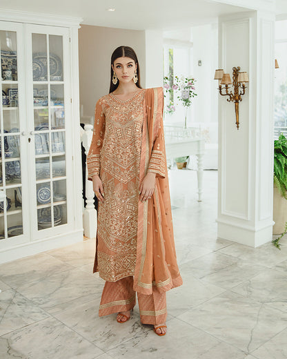 Maryum n Maria | Freesia Ariya Formals |  SW23-505 - Rosy Brown - Parisa - House Of Anaya
