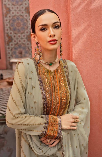 Maryum N Maria | Ariya Premium Chiffon | CATALINA - FW-23511