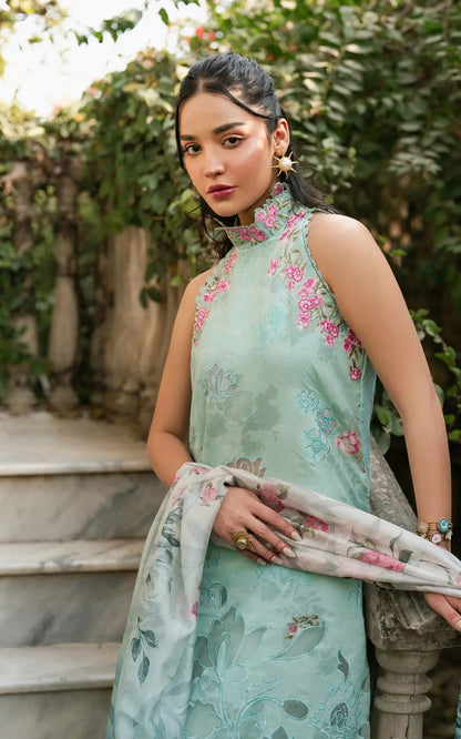 Asifa and Nabeel | Gulkari Summer 25 | Pastel Grove (GKL-07) - House Of Anaya