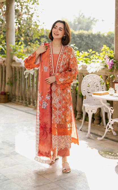 Asifa and Nabeel | Gulkari Summer 25 | Citrus Glow (GKL-08) - House Of Anaya