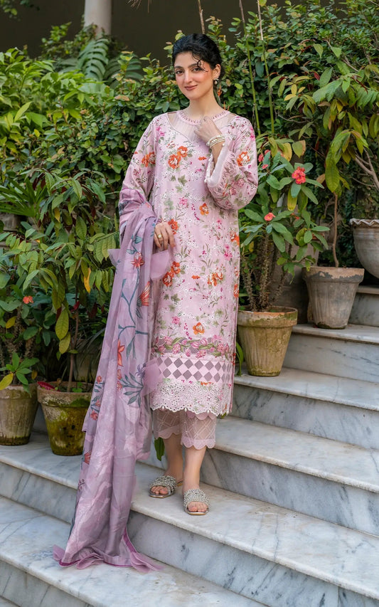 Asifa and Nabeel | Gulkari Summer 25 | Blossom Zephyr (GKL-09) - House Of Anaya