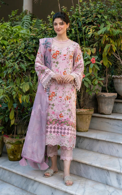 Asifa and Nabeel | Gulkari Summer 25 | Blossom Zephyr (GKL-09) - House Of Anaya