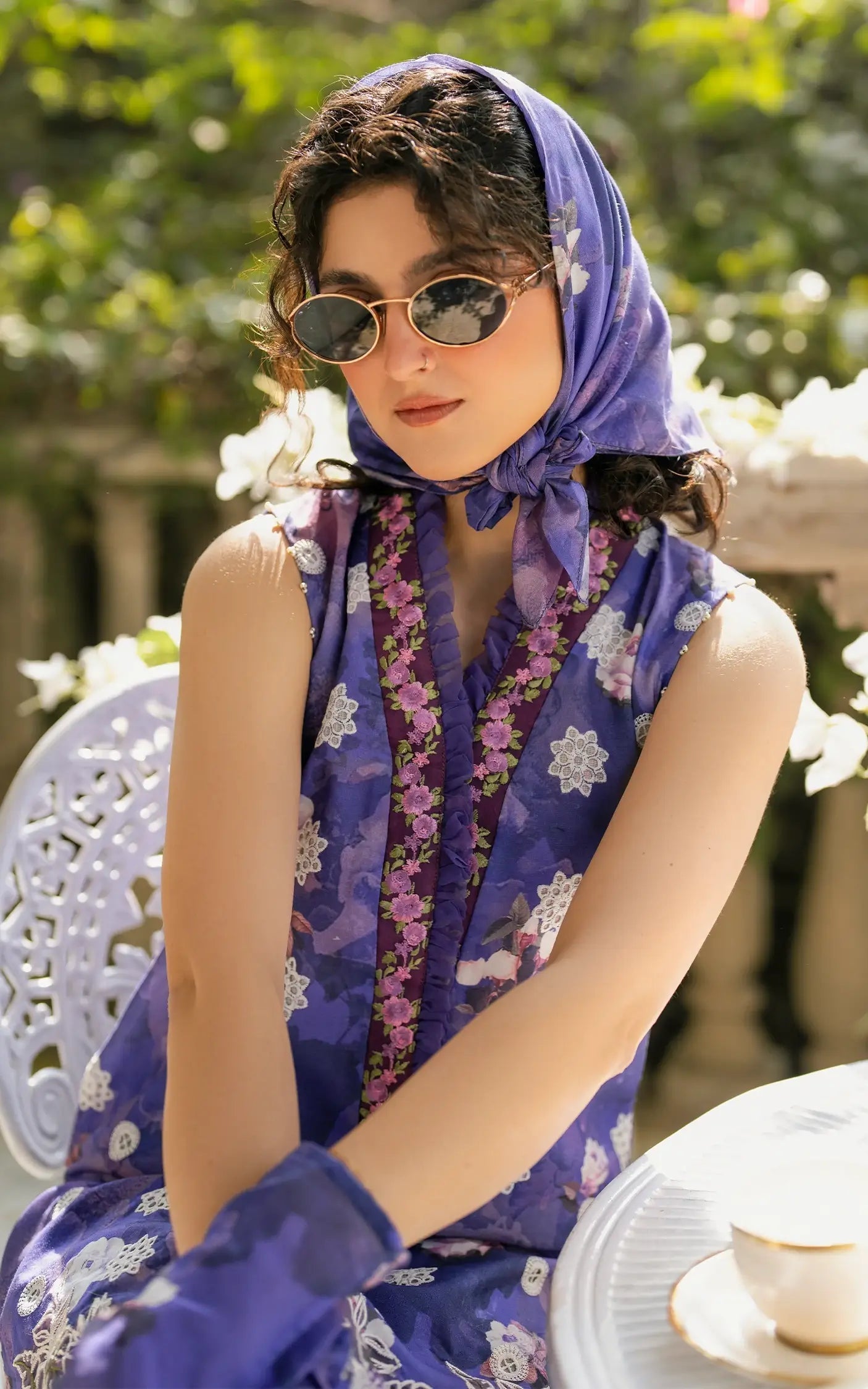 Asifa and Nabeel | Gulkari Summer 25 | Ophelia (GKL-11) - House Of Anaya