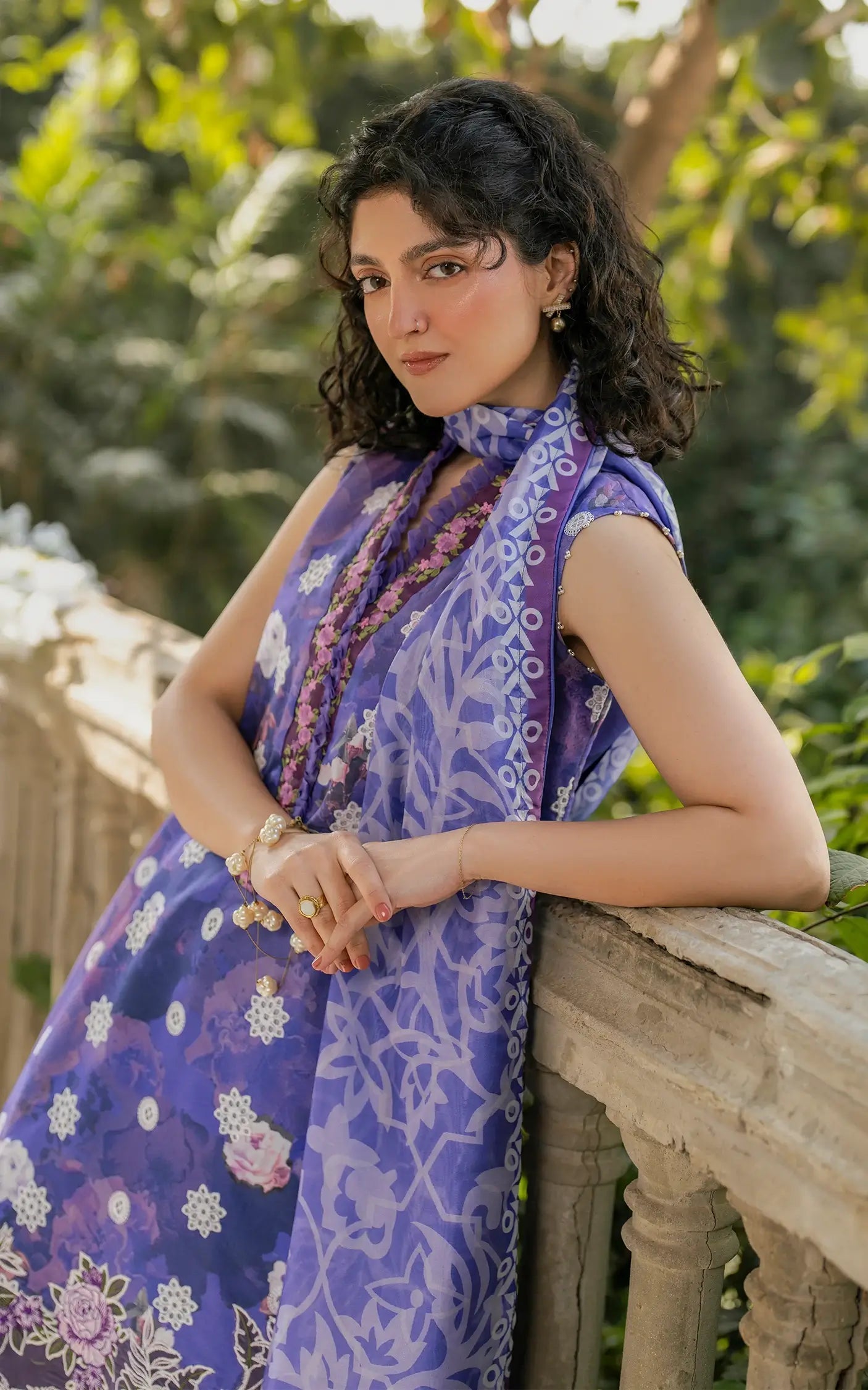 Asifa and Nabeel | Gulkari Summer 25 | Ophelia (GKL-11) - House Of Anaya