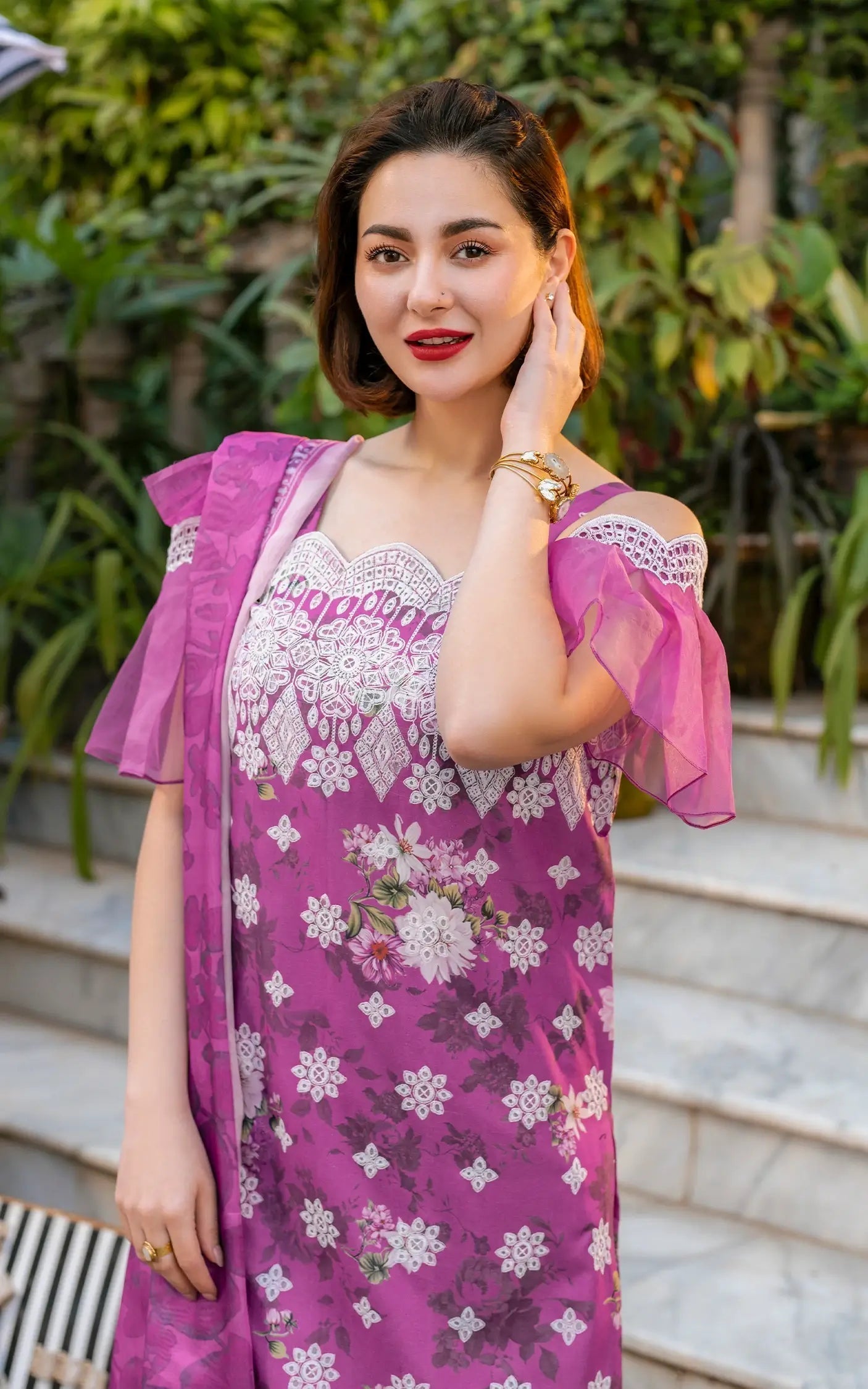 Asifa and Nabeel | Gulkari Summer 25 | Aura (GKL-12) - House Of Anaya