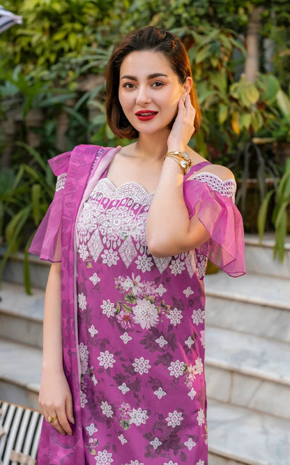 Asifa and Nabeel | Gulkari Summer 25 | Aura (GKL-12) - House Of Anaya