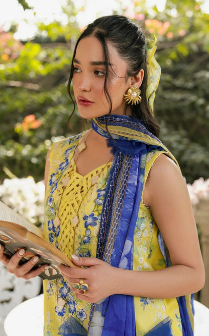 Asifa and Nabeel | Gulkari Summer 25 | Sunlit Breeze (GKL-15) - House Of Anaya
