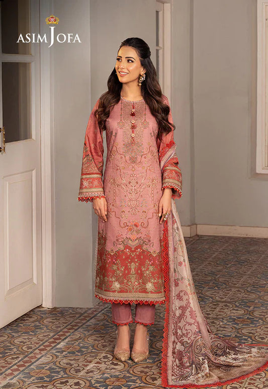 Asim Jofa | Aira Summer Prints | AJAR 08 - House Of Anaya