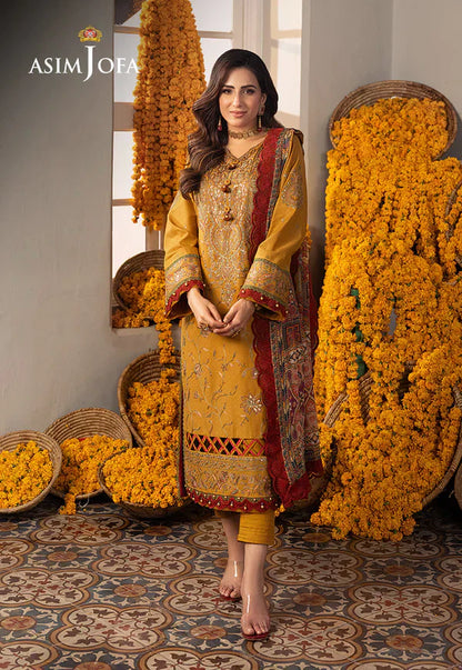 Asim Jofa | Aira Summer Prints | AJAR-28 - House Of Anaya