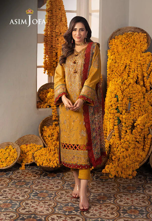 Asim Jofa | Aira Summer Prints | AJAR-28 - House Of Anaya