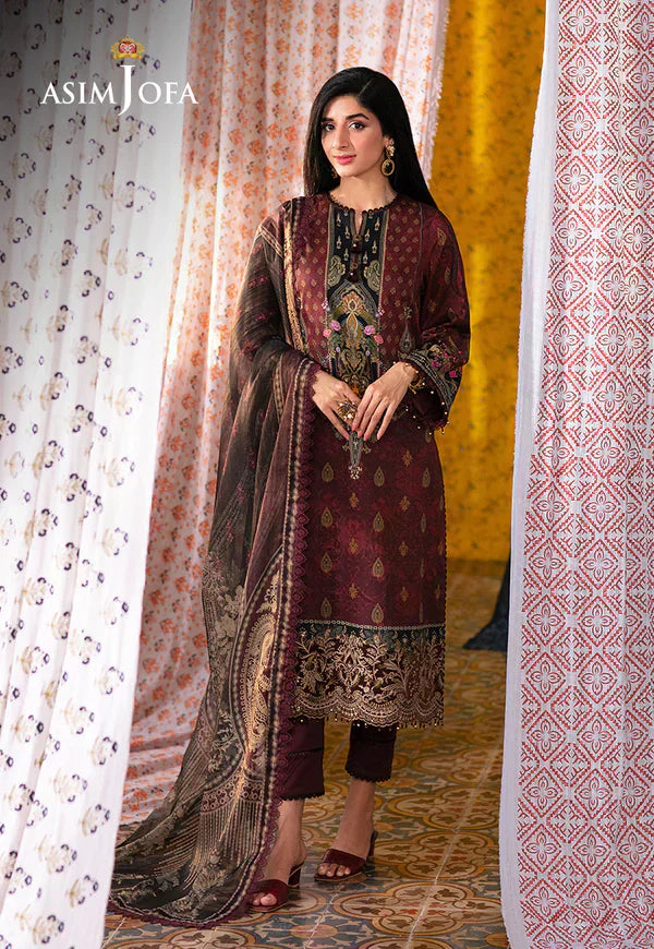 Asim Jofa | Aira Summer Prints | AJAR-19 - House Of Anaya