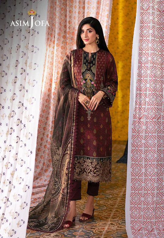 Asim Jofa | Aira Summer Prints | AJAR-19 - House Of Anaya