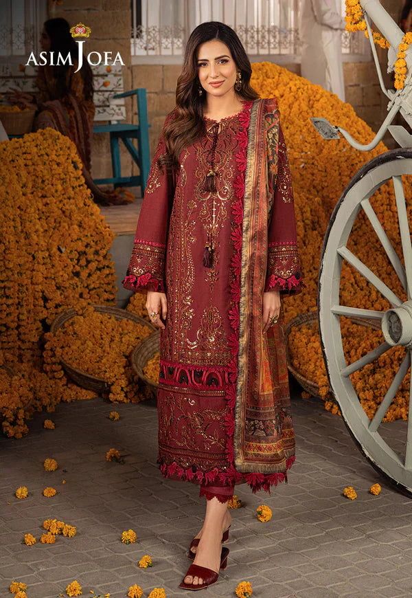 Asim Jofa | Aira Summer Prints | AJAR-29 - House Of Anaya