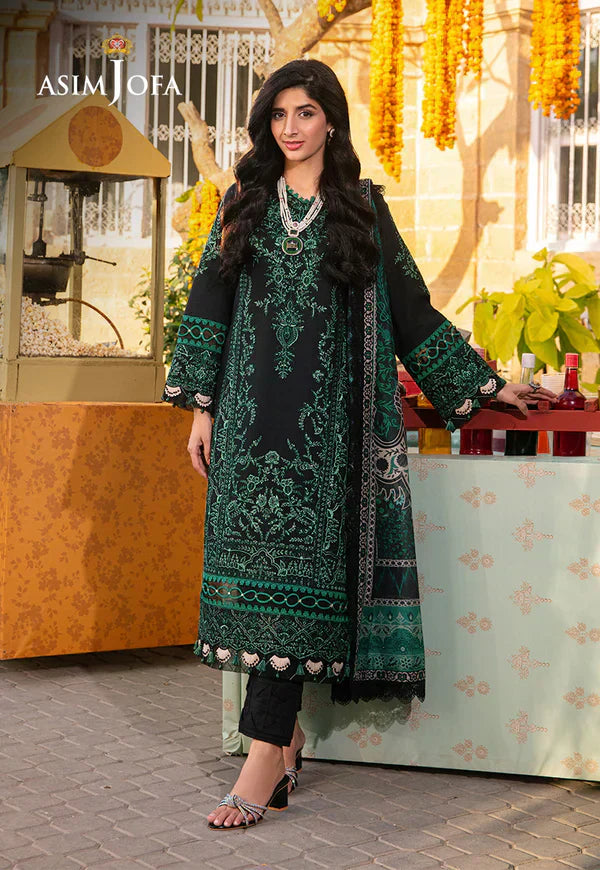 Asim Jofa | Aira Summer Prints | AJAR-32 - House Of Anaya