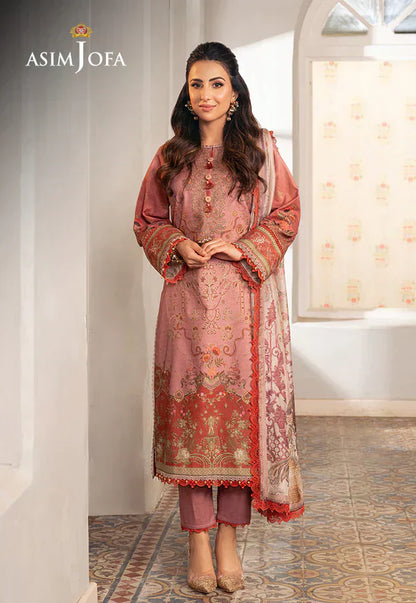 Asim Jofa | Aira Summer Prints | AJAR 08 - House Of Anaya