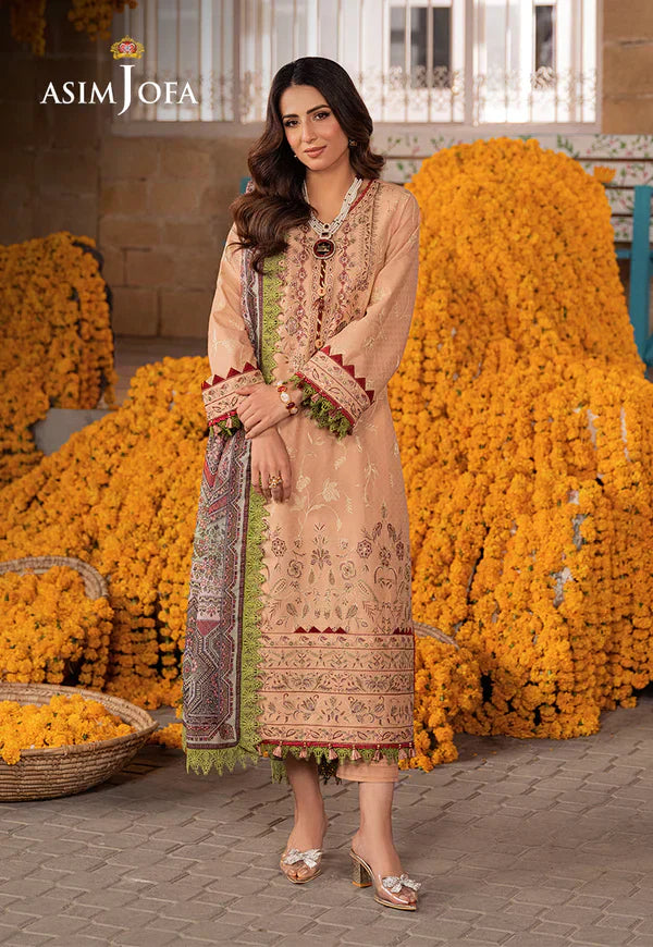 Asim Jofa | Aira Summer Prints | AJAR-31 - House Of Anaya
