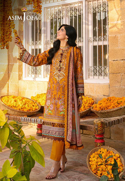 Asim Jofa | Aira Summer Prints | AJAR-15 - House Of Anaya
