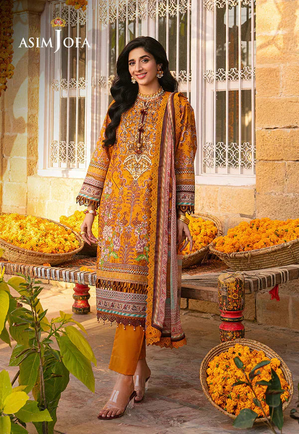Asim Jofa | Aira Summer Prints | AJAR-15 - House Of Anaya