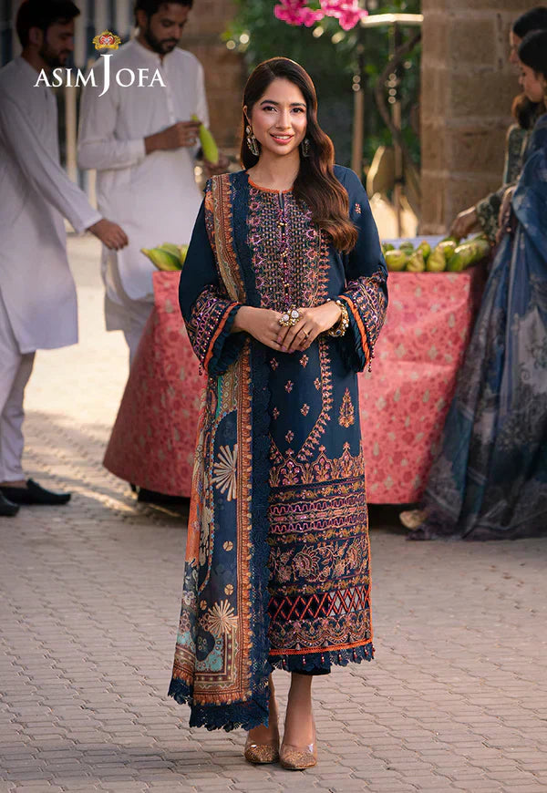 Asim Jofa | Aira Summer Prints | AJAR-36 - House Of Anaya
