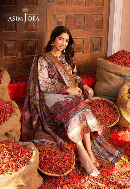 Asim Jofa | Aira Summer Prints | AJAR 06 - House Of Anaya