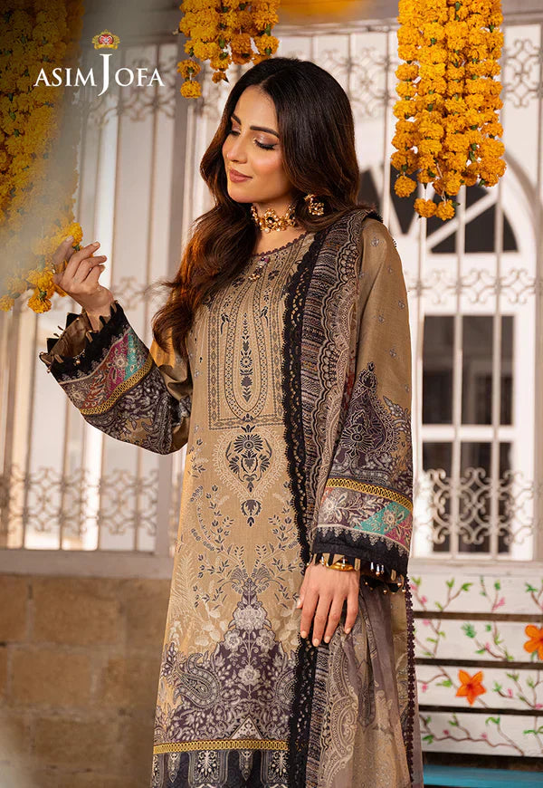 Asim Jofa | Aira Summer Prints | AJAR-16 - House Of Anaya