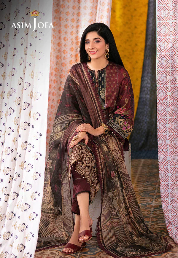 Asim Jofa | Aira Summer Prints | AJAR-19 - House Of Anaya