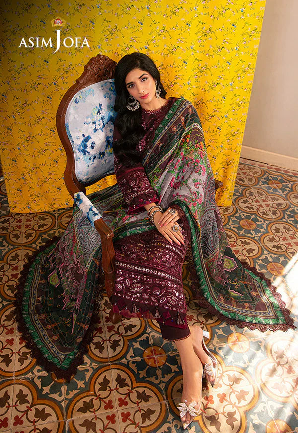 Asim Jofa | Aira Summer Prints | AJAR 34 - House Of Anaya