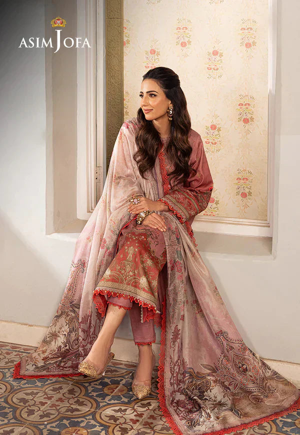 Asim Jofa | Aira Summer Prints | AJAR 08 - House Of Anaya