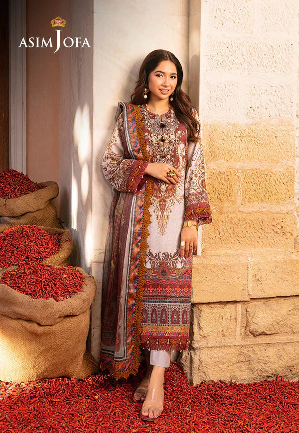 Asim Jofa | Aira Summer Prints | AJAR 06 - House Of Anaya
