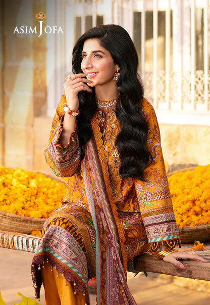 Asim Jofa | Aira Summer Prints | AJAR-15 - House Of Anaya