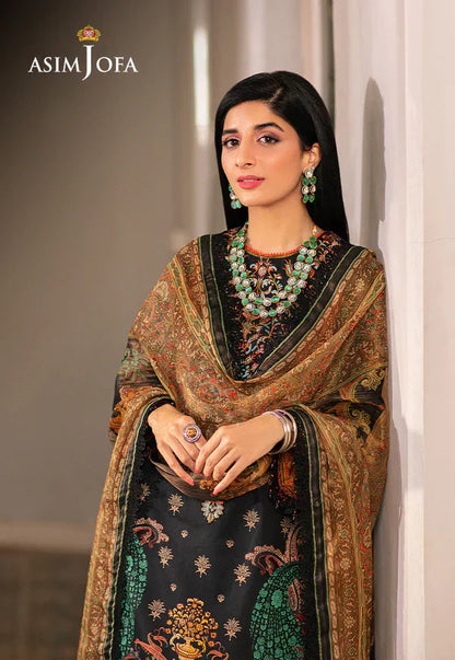 Asim Jofa | Aira Summer Prints | AJAR-18 - House Of Anaya