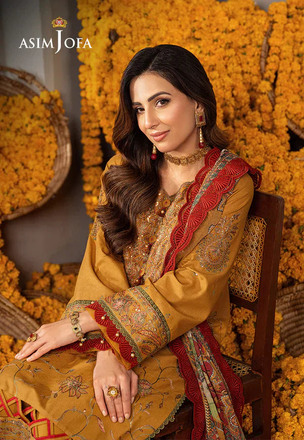 Asim Jofa | Aira Summer Prints | AJAR-28 - House Of Anaya