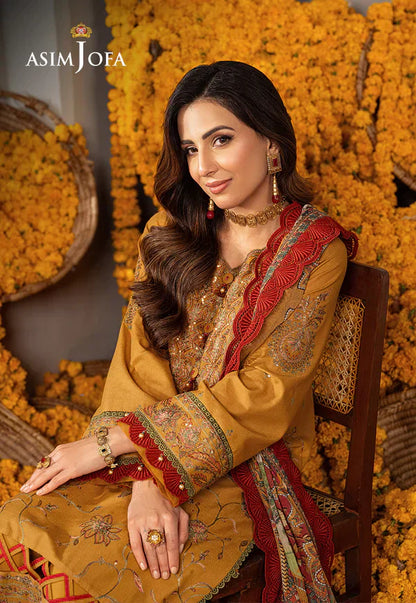 Asim Jofa | Aira Summer Prints | AJAR-28 - House Of Anaya