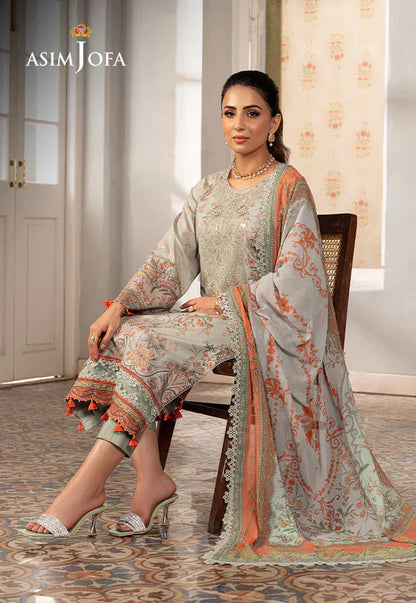 Asim Jofa | Aira Summer Prints | AJAR 02 - House Of Anaya