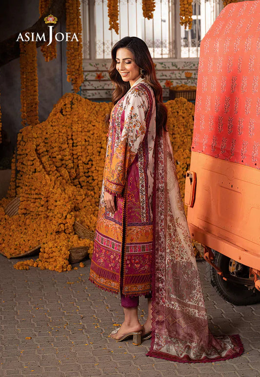 Asim Jofa | Aira Summer Prints | AJAR-04 - House Of Anaya