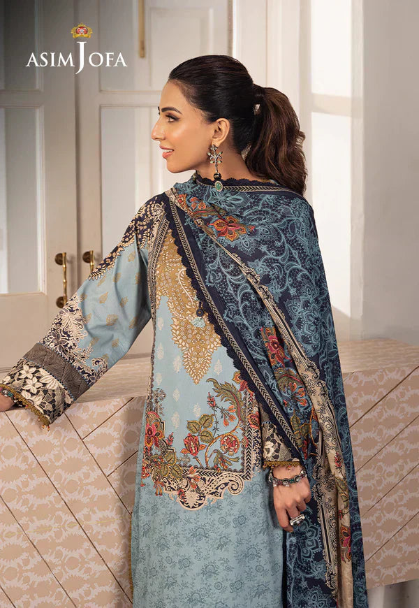 Asim Jofa | Aira Summer Prints | AJAR-27 - House Of Anaya