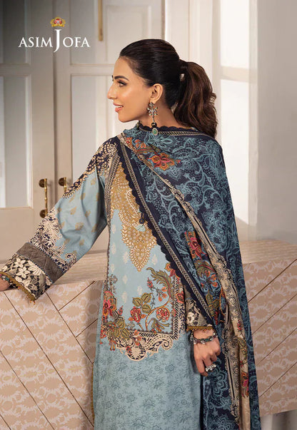 Asim Jofa | Aira Summer Prints | AJAR-27 - House Of Anaya