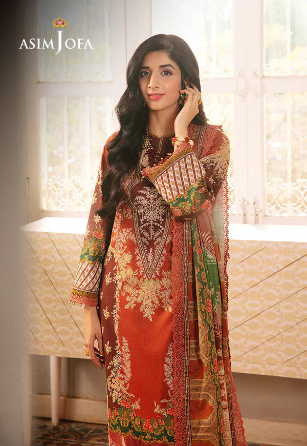 Asim Jofa | Aira Summer Prints | AJAR-14 - House Of Anaya
