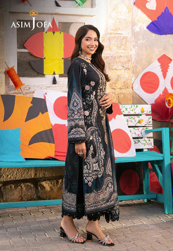 Asim Jofa | Aira Summer Prints | AJAR 10 - House Of Anaya