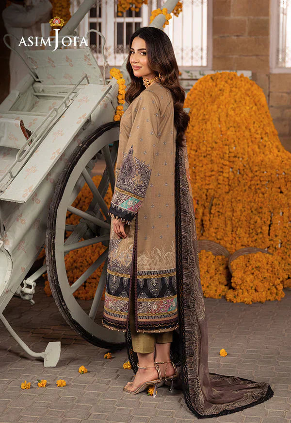 Asim Jofa | Aira Summer Prints | AJAR-16 - House Of Anaya
