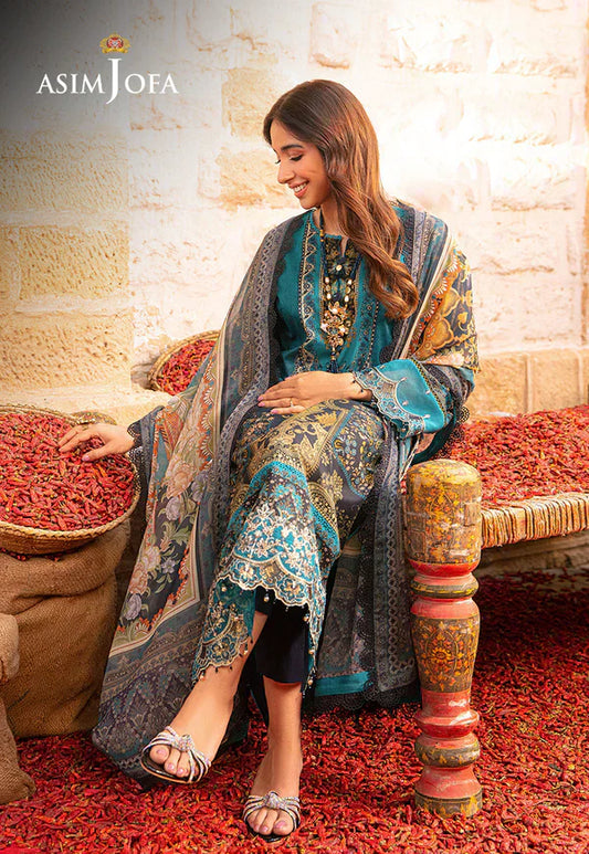 Asim Jofa | Aira Summer Prints | AJAR 22 - House Of Anaya